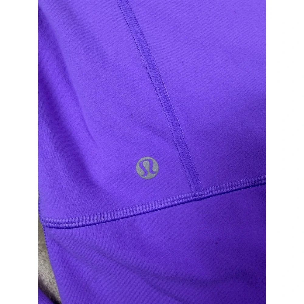 Lululemon In Stride‎ Jacket Size 2 Hoodie Lavender Purple Zip Up  Women's